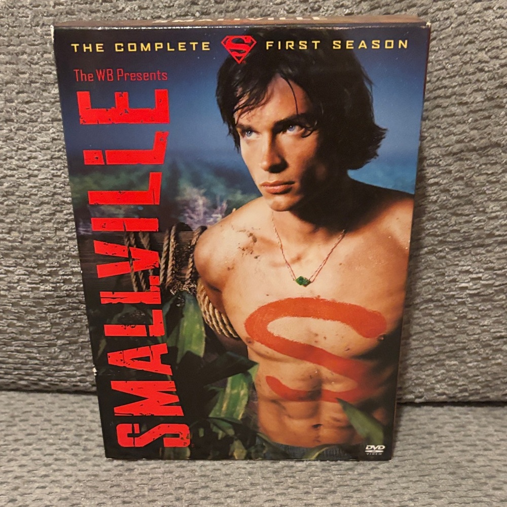 Warner Bros. Smallville First Season DVD - Bold Red and Blue Design